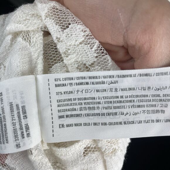 Vintage Retro ONESIZE  Lace Romantic Bohemian Poncho - Picture 8 of 8